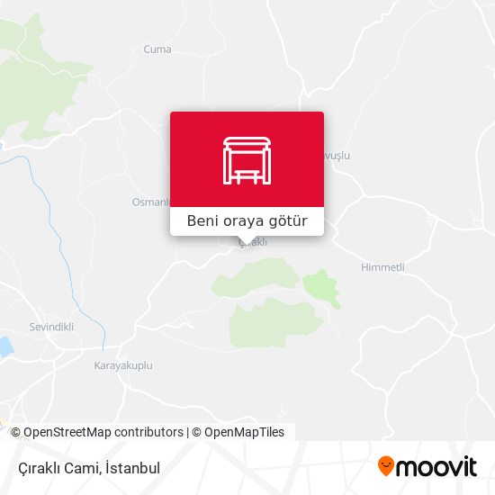 Çıraklı Cami harita