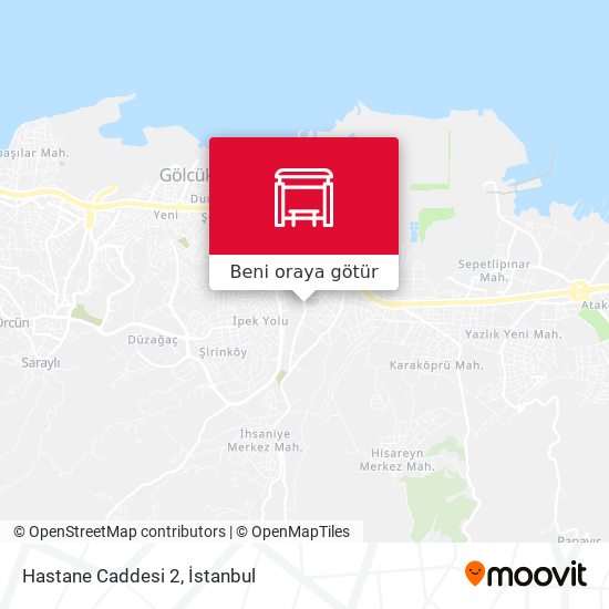 Hastane Caddesi 2 harita