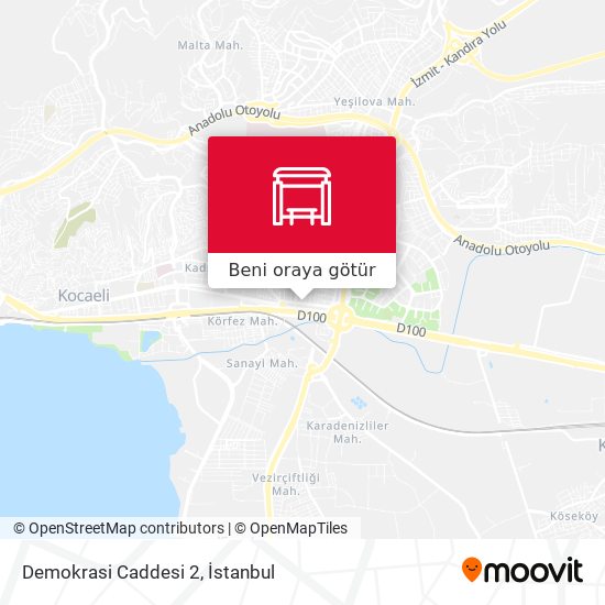 Demokrasi Caddesi 2 harita