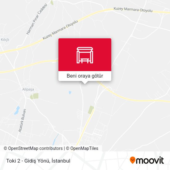 Toki 2 - Gidiş Yönü harita