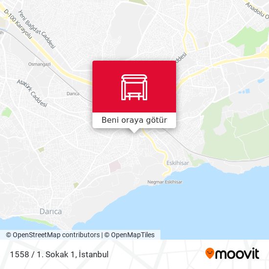 1558 / 1.  Sokak 1 harita