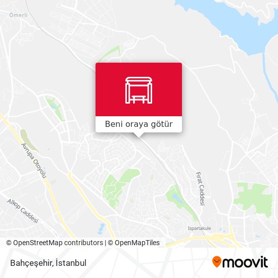 Bahçeşehir harita