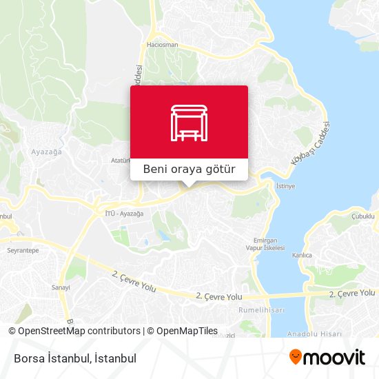 Borsa İstanbul harita