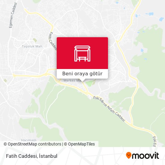 Fatih Caddesi harita