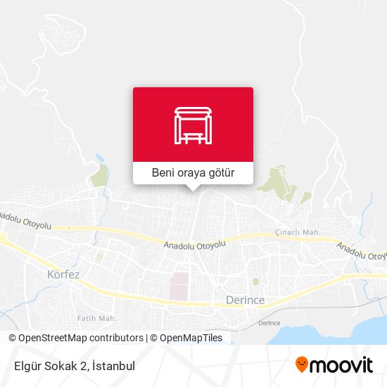 Elgür Sokak 2 harita