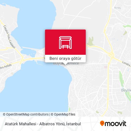Atatürk Mahallesi - Albatros Yönü harita