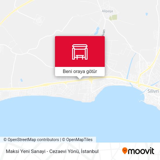 Maksi Yeni Sanayi - Cezaevi Yönü harita