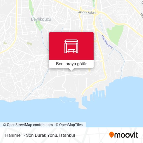 Hanımeli - Son Durak Yönü harita