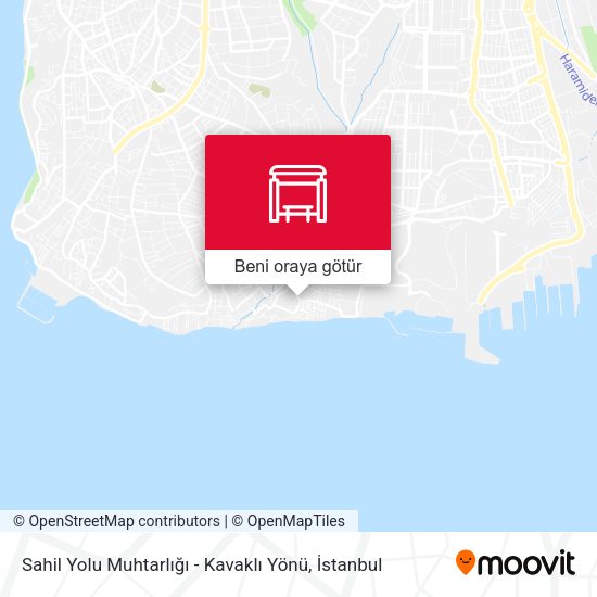 Sahil Yolu Muhtarlığı - Kavaklı Yönü harita