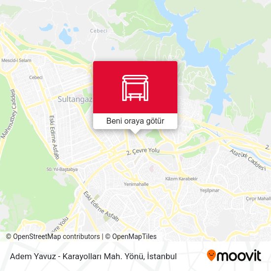 Adem Yavuz - Karayolları Mah. Yönü harita