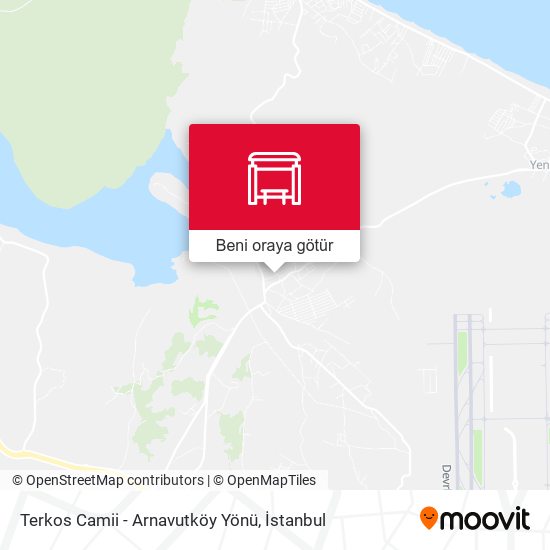 Terkos Camii - Arnavutköy Yönü harita