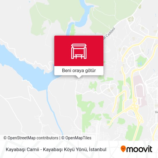 Kayabaşı Camii - Kayabaşı Köyü Yönü harita