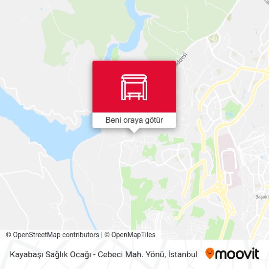Kayabaşı Sağlık Ocağı - Cebeci Mah. Yönü harita