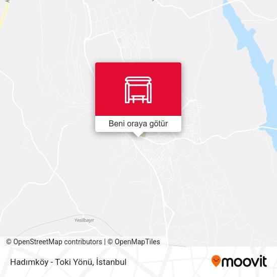 Hadımköy - Toki Yönü harita
