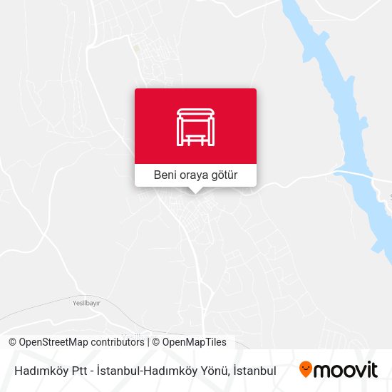 Hadımköy Ptt - İstanbul-Hadımköy Yönü harita