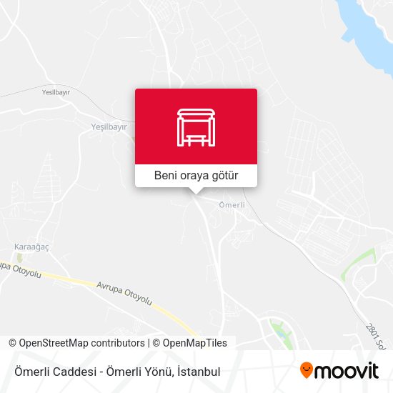 Ömerli Caddesi - Ömerli Yönü harita