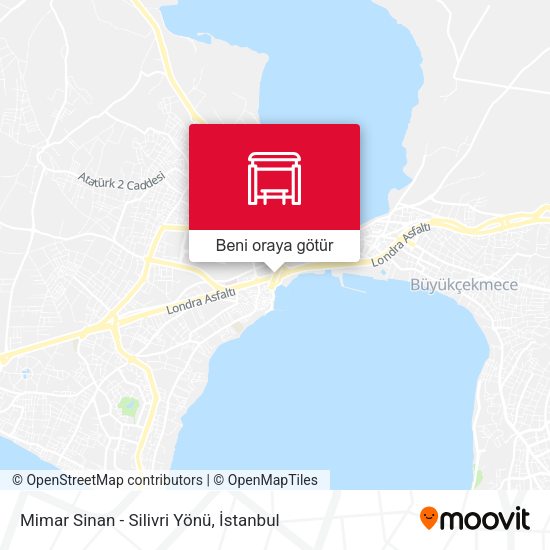 Mimar Sinan - Silivri Yönü harita