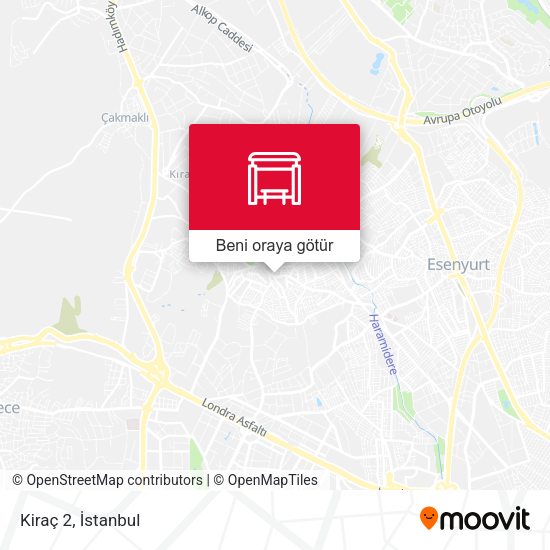 Kiraç 2 harita