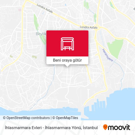 İhlasmarmara Evleri - İhlasmarmara Yönü harita