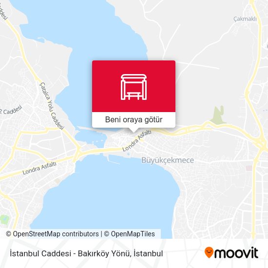 İstanbul Caddesi - Bakırköy Yönü harita