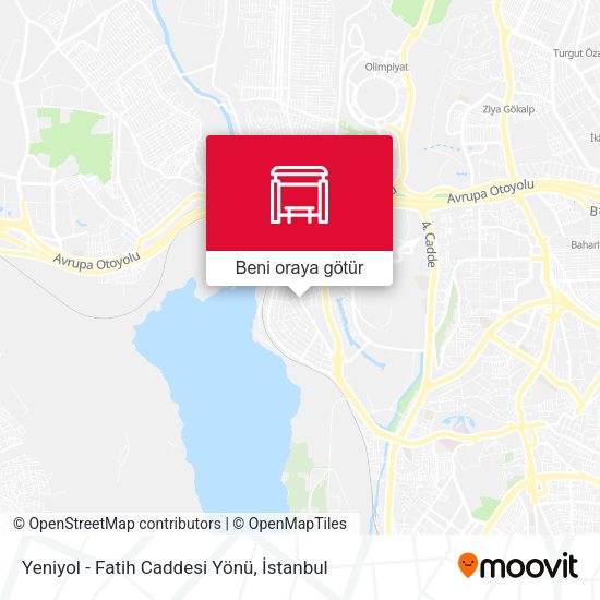 Yeniyol - Fatih Caddesi Yönü harita