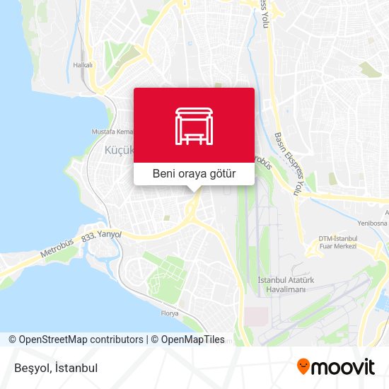 Beşyol harita