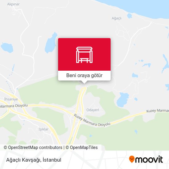 Ağaçlı Kavşağı harita