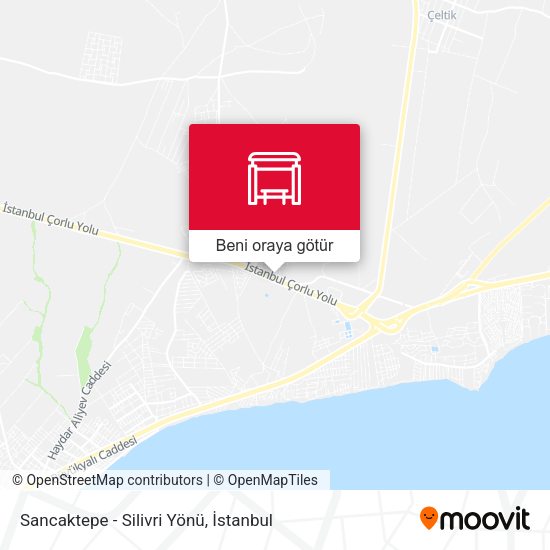 Sancaktepe - Silivri Yönü harita
