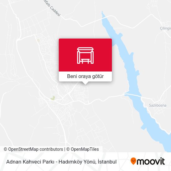 Adnan Kahveci Parkı - Hadımköy Yönü harita
