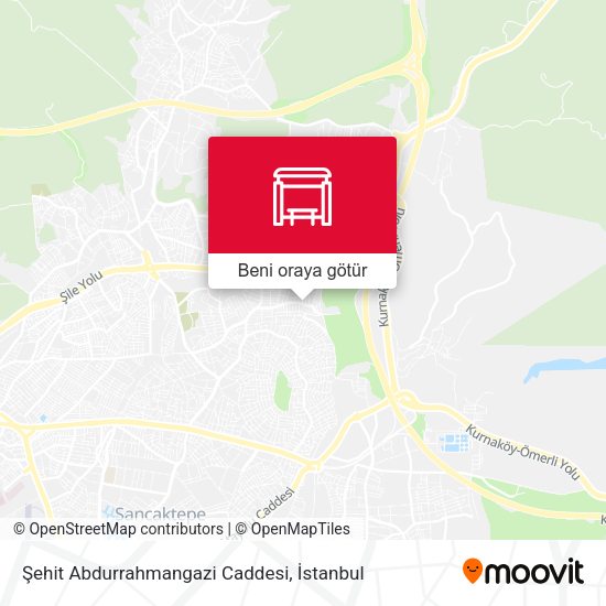 Şehit Abdurrahmangazi Caddesi harita