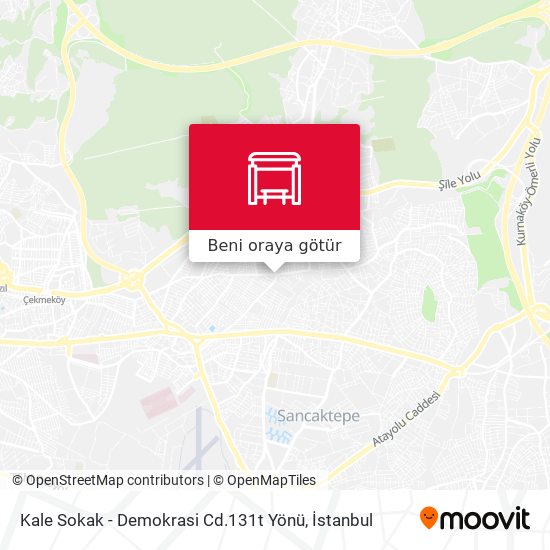 Kale Sokak - Demokrasi Cd.131t Yönü harita