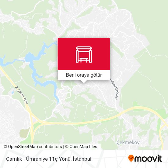 Çamlık - Ümraniye 11ç Yönü harita