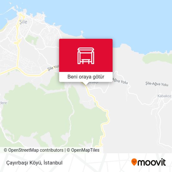 Çayırbaşı Köyü harita