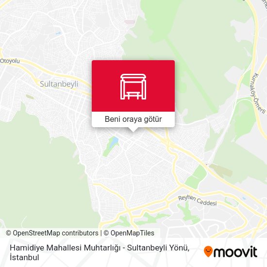 Hamidiye Mahallesi Muhtarlığı - Sultanbeyli Yönü harita