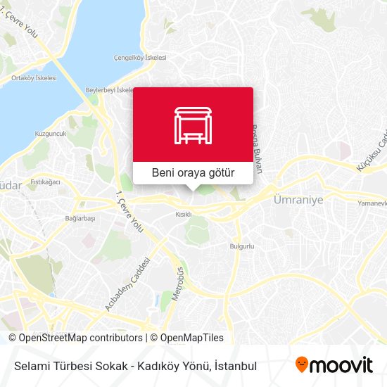 Selami Türbesi Sokak - Kadıköy Yönü harita