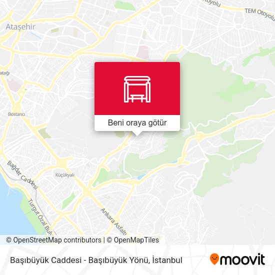 Başıbüyük Caddesi - Başıbüyük Yönü harita