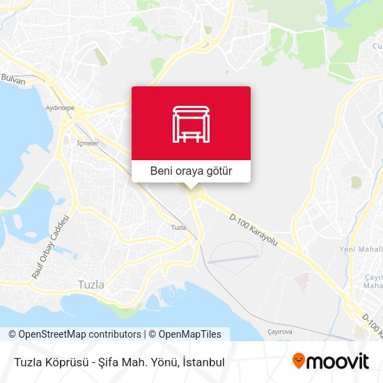 Tuzla Köprüsü - Şifa Mah. Yönü harita