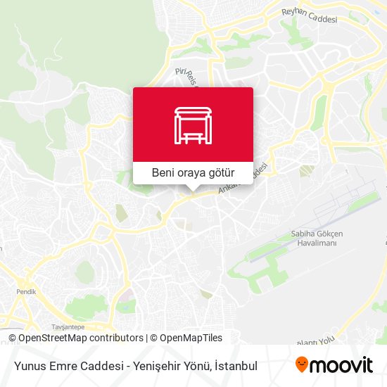 Yunus Emre Caddesi - Yenişehir Yönü harita