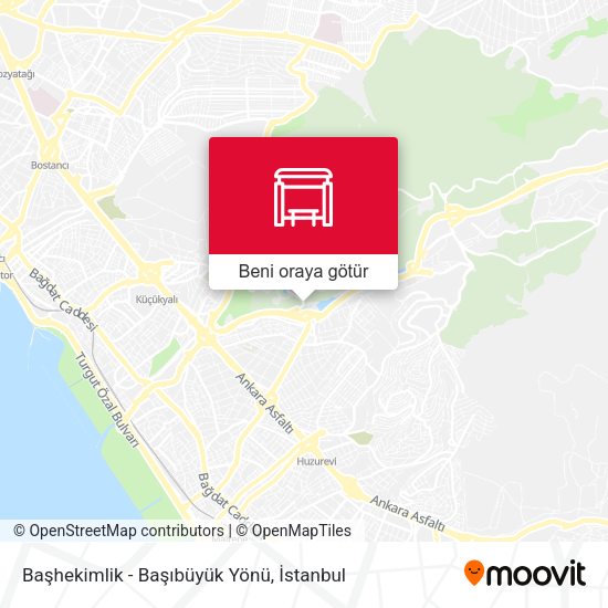 Başhekimlik - Başıbüyük Yönü harita