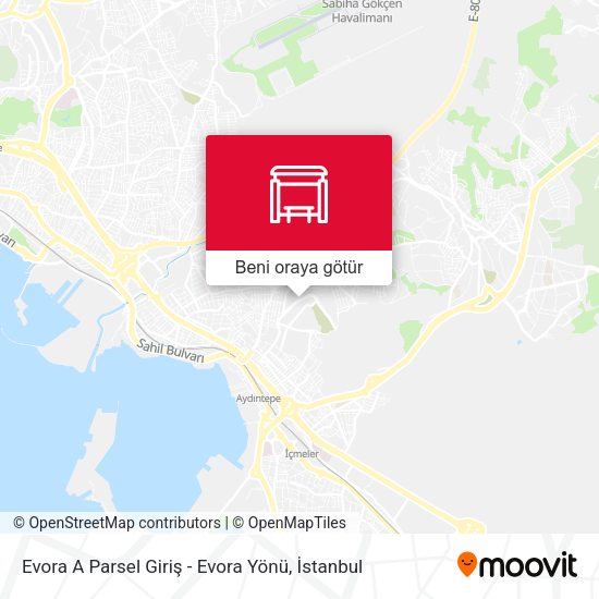 Evora A Parsel Giriş - Evora Yönü harita