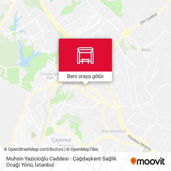 Muhsin Yazicioğlu Caddesi - Çağdaşkent Sağlik Ocaği Yönü harita