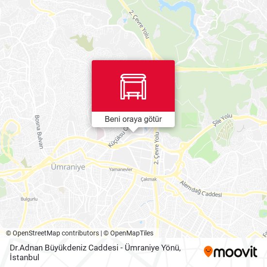 Dr.Adnan Büyükdeniz Caddesi - Ümraniye Yönü harita