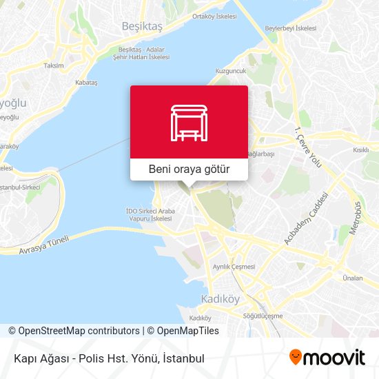 Kapı Ağası - Polis Hst. Yönü harita