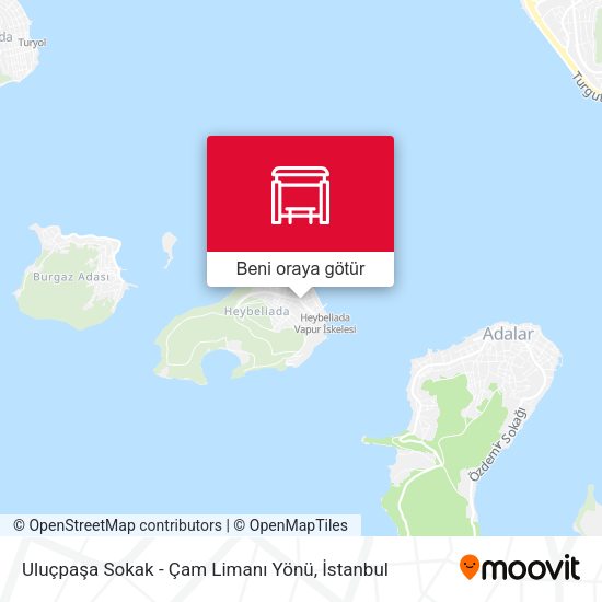 Uluçpaşa Sokak - Çam Limanı Yönü harita