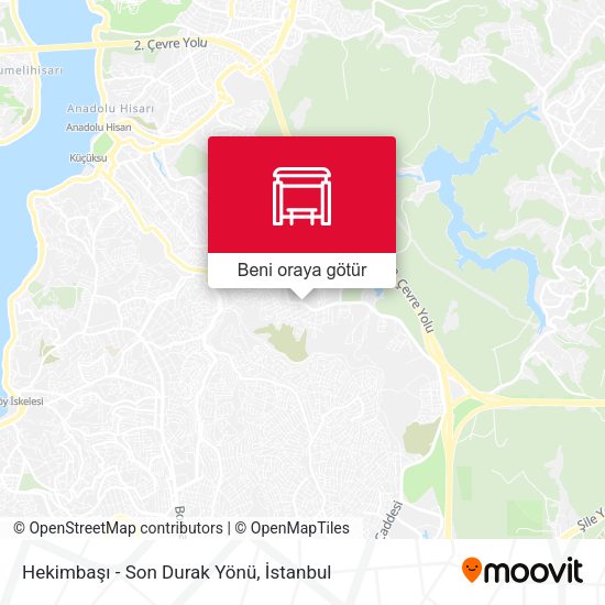 Hekimbaşı - Son Durak Yönü harita