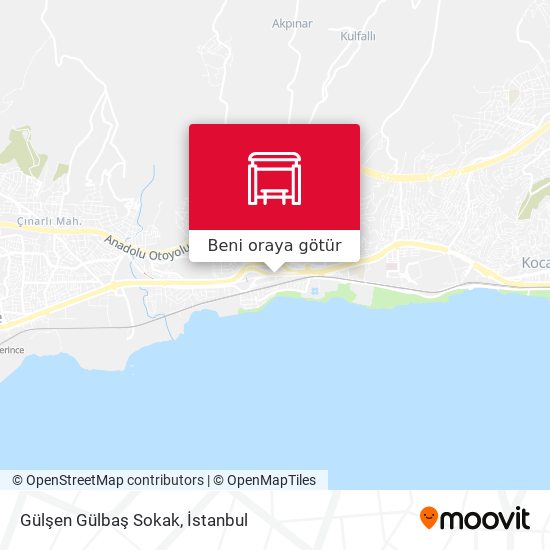 Gülşen Gülbaş Sokak harita