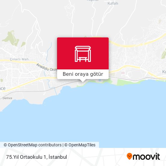 75.Yıl Ortaokulu 1 harita