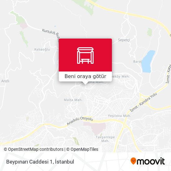 Beypınarı Caddesi 1 harita