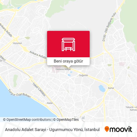 Anadolu Adalet Sarayi - Ugurmumcu Yönü harita
