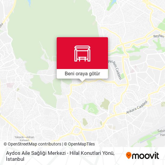 Aydos  Aile Sağliği Merkezi - Hilal Konutlari Yönü harita